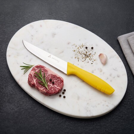 Aryıldız Primo Mutfak Bıçağı Sarı 14,5 cm - ARYILDIZ
