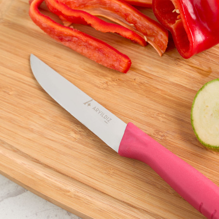 Aryıldız Primo Sebze Bıçağı Bordo - 2