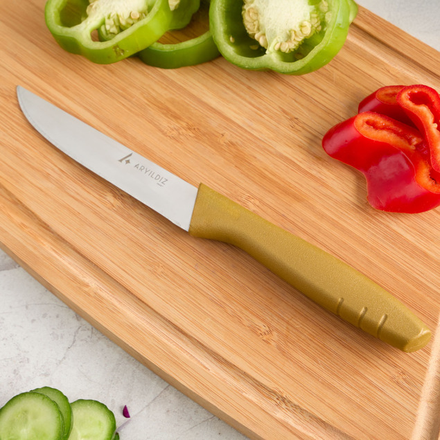 Aryıldız Primo Sebze Bıçağı Gold 11 cm - 1