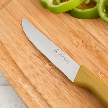 Aryıldız Primo Sebze Bıçağı Gold 11 cm - 3