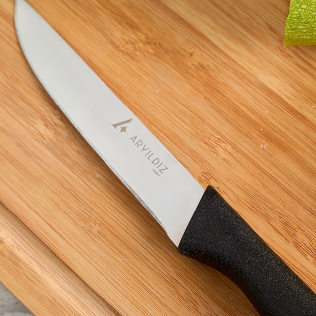 Aryıldız Primo Sebze Bıçağı Siyah 11 cm - 2
