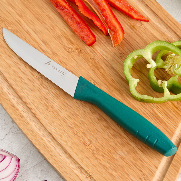 Aryıldız Primo Sebze Bıçağı Yeşil 11 cm - 1