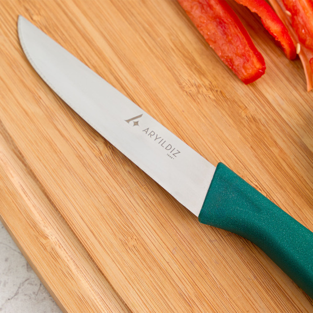 Aryıldız Primo Sebze Bıçağı Yeşil 11 cm - 2