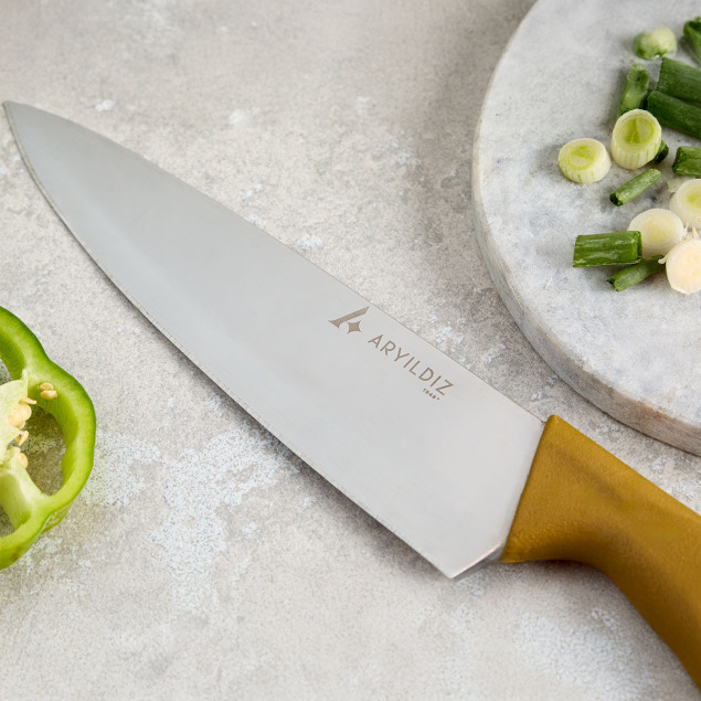 Aryıldız Primo Şef Bıçağı Gold 19 cm - 2