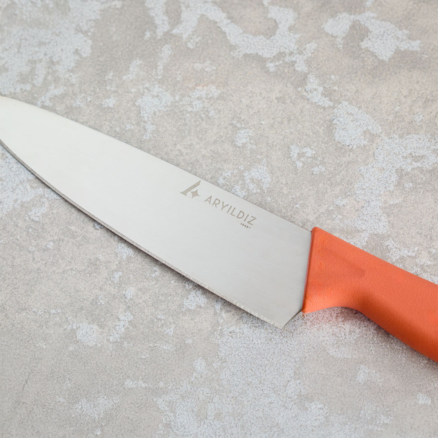 Aryıldız Primo Şef Bıçağı Somon 19 cm - 2