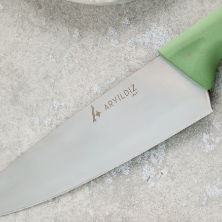 Aryıldız Primo Şef Bıçağı Yeşil 19 cm - 2