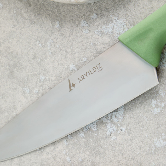 Aryıldız Primo Şef Bıçağı Yeşil 19 cm - 2