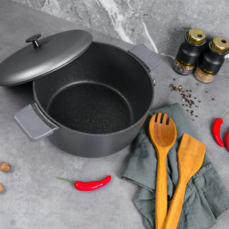 Aryıldız Pro Grade Tencere 24 Cm Gri - ARYILDIZ