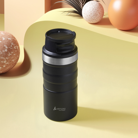 Aryıldız Protherm Active Termos Siyah 350 ml - 1