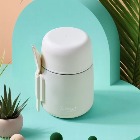 Aryıldız Protherm Duo Termos Krem 500 ml Renkli