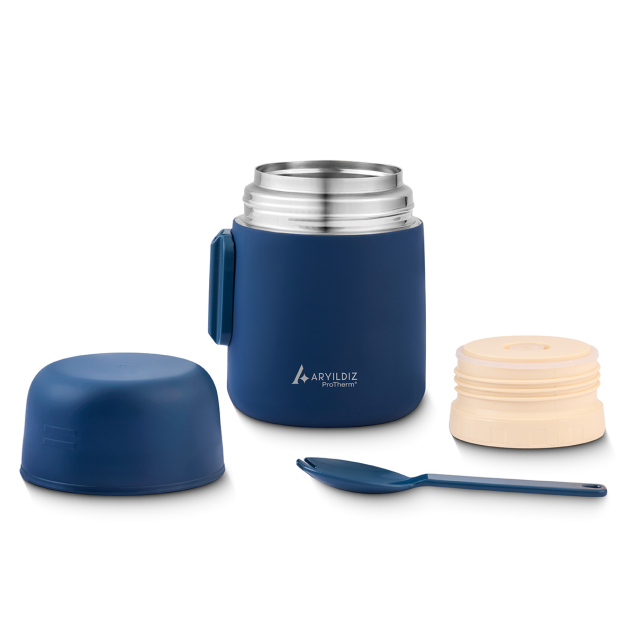 Aryıldız Protherm Duo Termos Lacivert 500 ml - 2