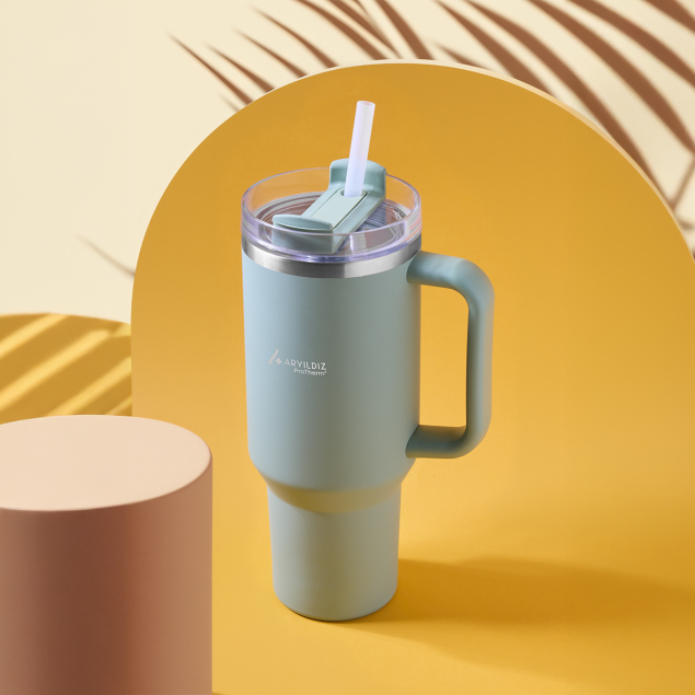 Aryıldız Protherm Flow Up Termos Mint 900 ml - 1