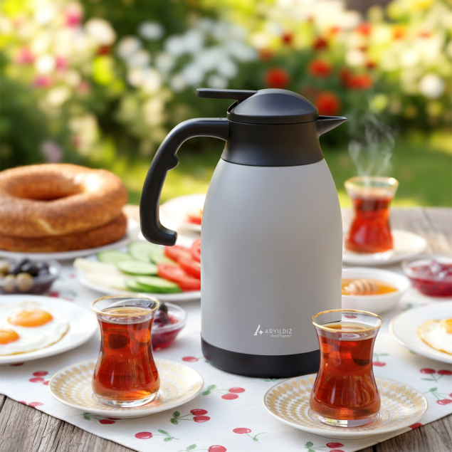 Aryıldız Protherm Termos Gri 2 Litre - 1