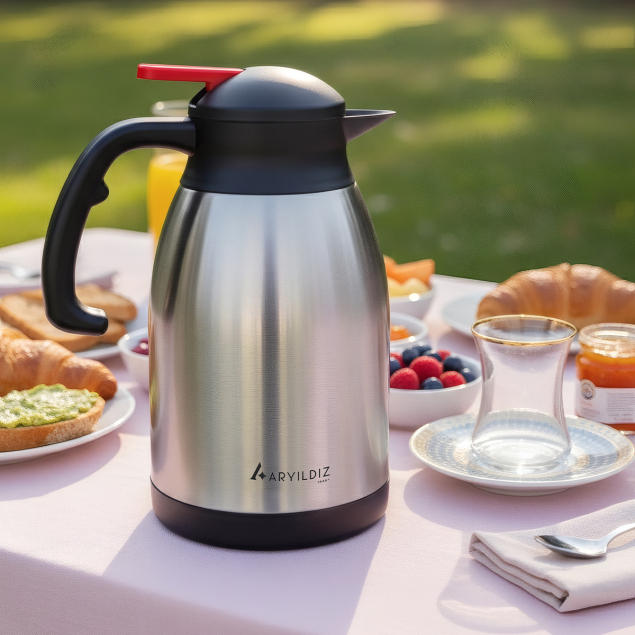 Aryıldız Protherm Termos İnox 2 Litre - 1