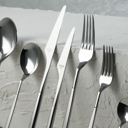 Aryıldız Qubra Prestige Mat 84 Parça 12 Kişilik Çatal Kaşık Bıçak Takımı - 4