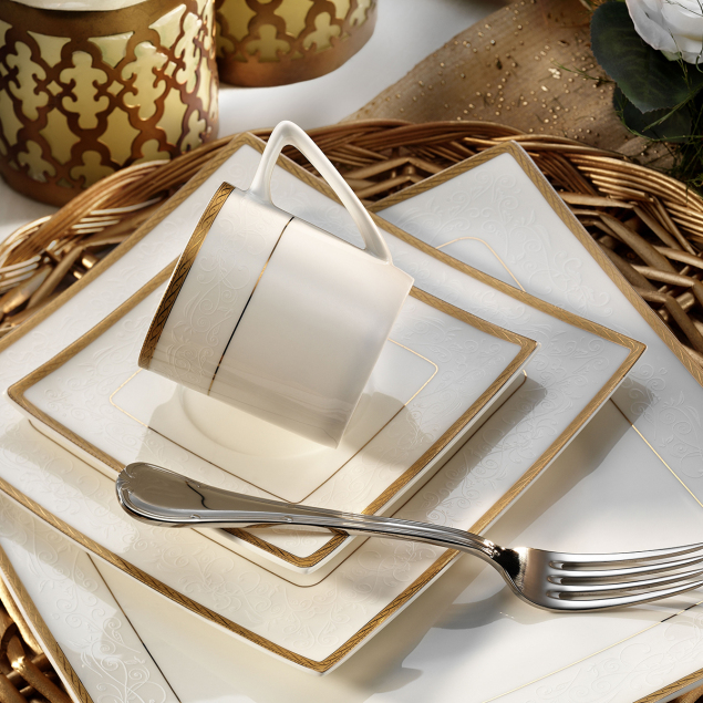 Aryıldız Queen 83 Parça 12 Kişilik Yemek Takımı 30042 - 3