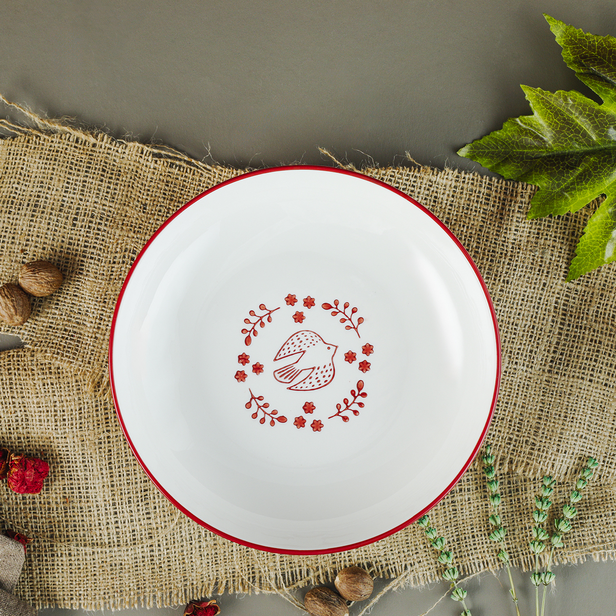 Aryıldız Red Bird Tabak 20 cm