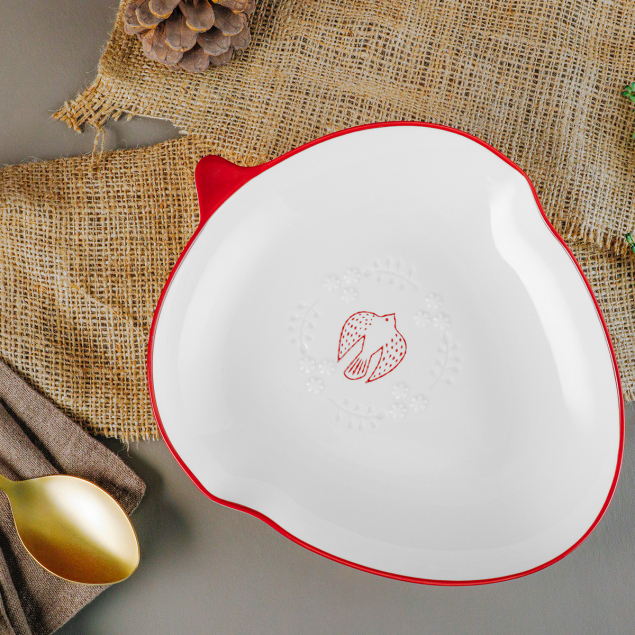 Aryıldız Red Bird Tabak 24 cm - 1