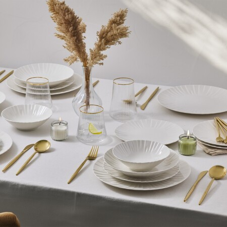 Aryıldız Regent 24 Parça 6 Kişilik Yemek Takımı - 1