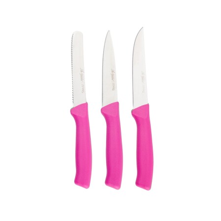 Aryıldız Rexa 3 Parça Sebze Bıçak Seti Lila 10 cm - 5