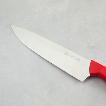 Aryıldız Rexa Big Şef Bıçak Kırmızı 23 cm - 3