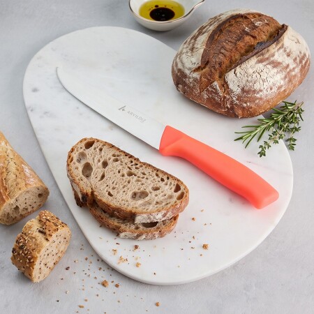 Aryıldız Rexa Ekmek Bıçağı Turuncu 14,5 cm - 1