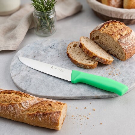 Aryıldız Rexa Ekmek Bıçağı Yeşil 14,5 cm - 1