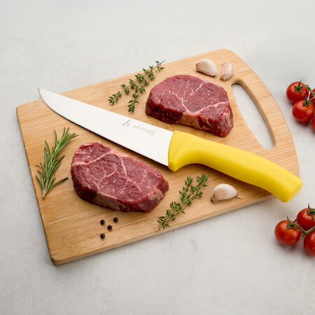 Aryıldız Rexa Et Bıçağı Sarı 18,5 cm - 1