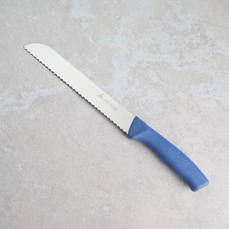 Aryıldız Rexa Tırtıklı Ekmek Bıçak Mavi 19 cm - 3