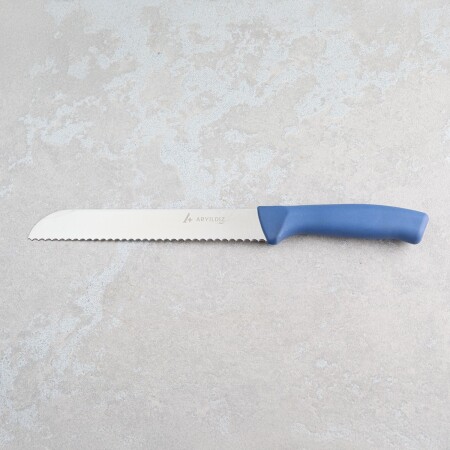 Aryıldız Rexa Tırtıklı Ekmek Bıçak Mavi 19 cm - 6
