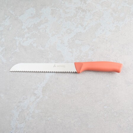 Aryıldız Rexa Tırtıklı Ekmek Bıçak Turuncu 19 cm - 6