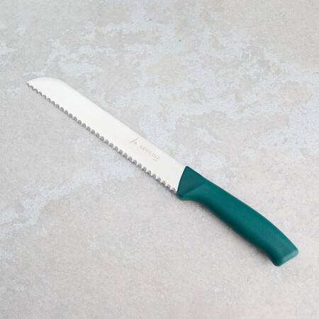 Aryıldız Rexa Tırtıklı Ekmek Bıçak Yeşil 19 cm - 3
