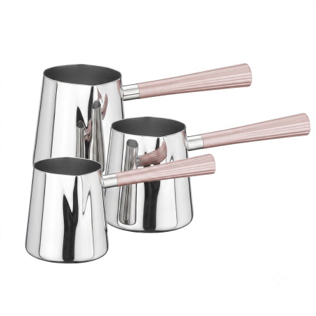 Aryıldız Roma Rose Gold Cezve Takımı - 4