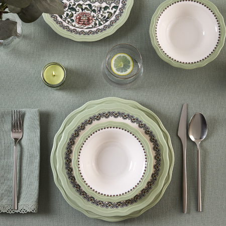 Aryıldız Rosa 24 Parça 6 Kişilik Yemek Takımı - 2