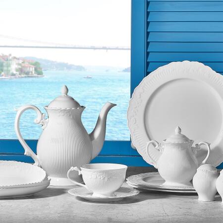 Aryıldız Royal Queen 36 Parça 6 Kişilik Kahvaltı Takımı 51054 - ARYILDIZ