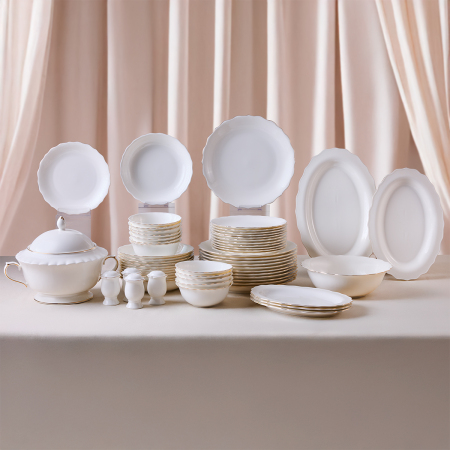 Aryıldız Seawave Gold 60 Parça 12 Kişilik Yemek Takımı - 5