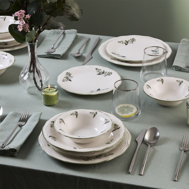 Aryıldız Serena 24 Parça 6 Kişilik Yemek Takımı - 1