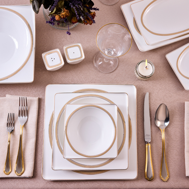 Aryıldız Sienna 56 Parça 12 Kişilik Yemek Takımı - 3