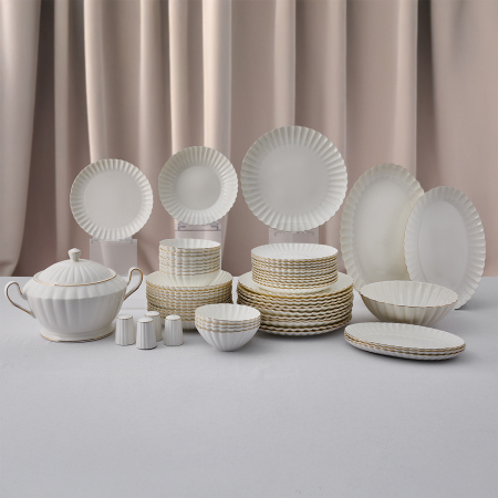 Aryıldız Sintra Gold 60 Parça 12 Kişilik Yemek Takımı - 4