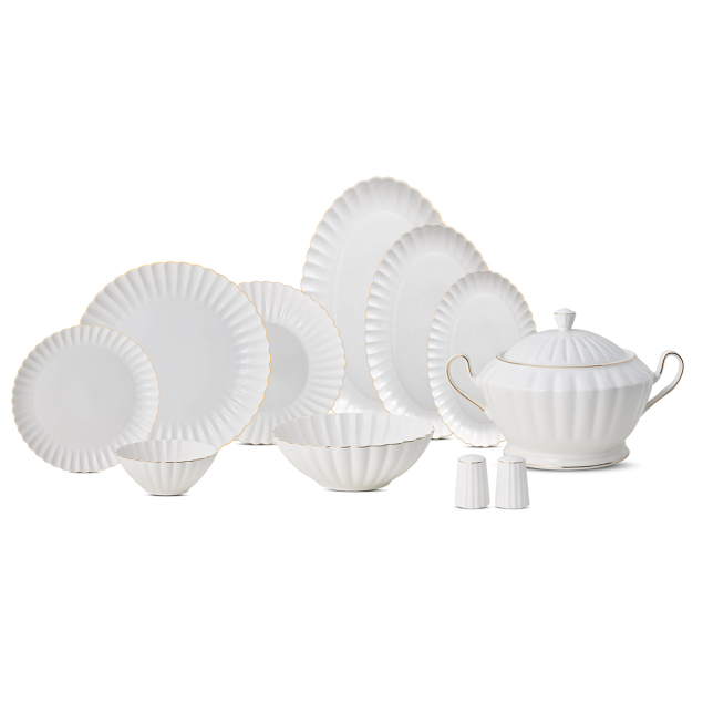 Aryıldız Sintra Gold 60 Parça 12 Kişilik Yemek Takımı - 5