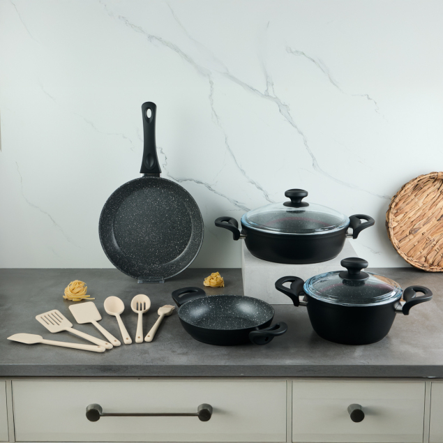 Aryıldız Solido Premium 12 Parça Tencere Seti - 1