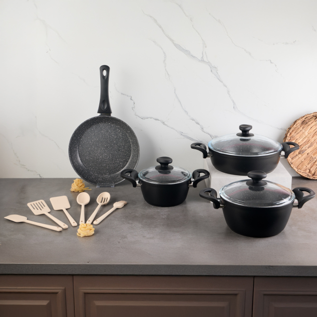 Aryıldız Solido Premium 13 Parça Tencere Seti - 1