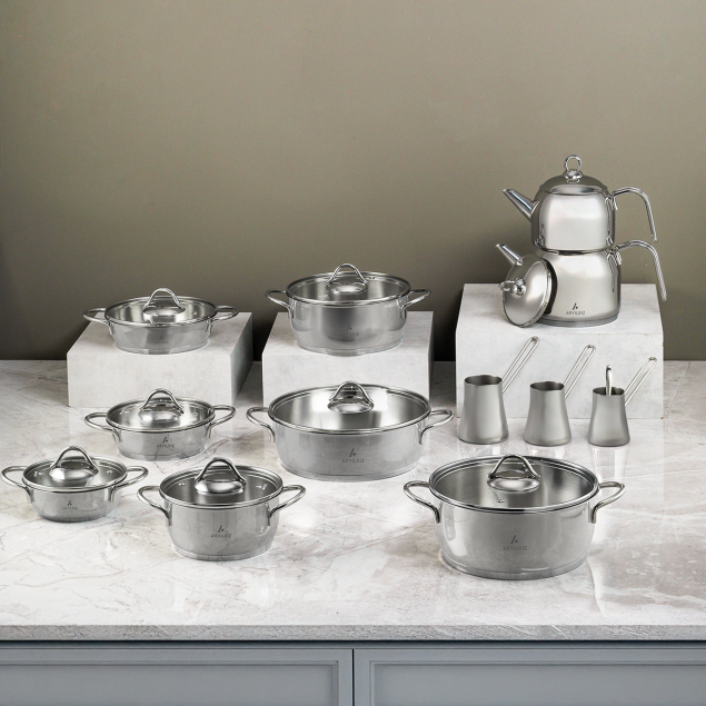 Aryıldız Solo 22 Parça Çelik Çeyiz Seti - 1