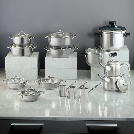 Aryıldız Solo 26 Parça Çelik Çeyiz Seti - ARYILDIZ