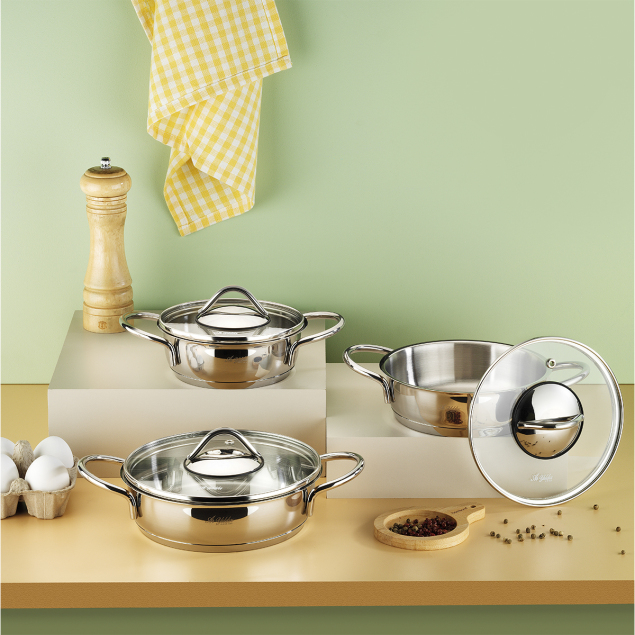 Aryıldız Solo 6 Parça Sahan Seti - 2