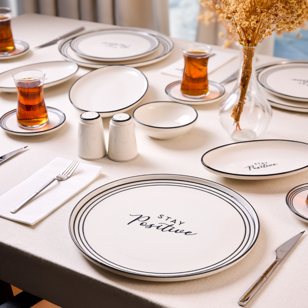 Aryıldız Stay Positive 34 Parça 6 Kişilik Kahvaltı Takımı - 2