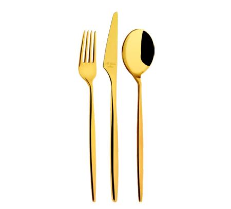 Aryıldız Studio Prestige Pvd Gold 84 Parça 12 Kişilik Çatal Kaşık Bıçak Takımı - 5