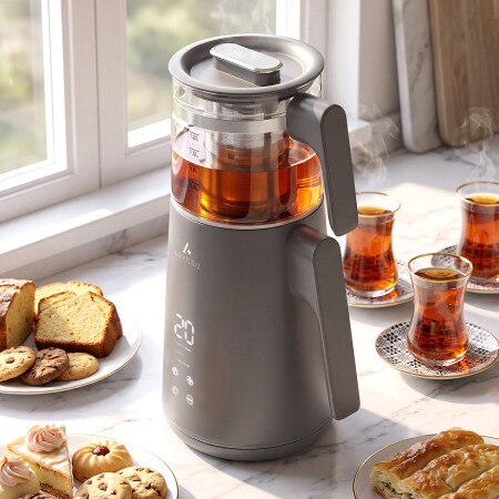 Aryıldız Tea Mode Çay Makinesi Antrasit - 2