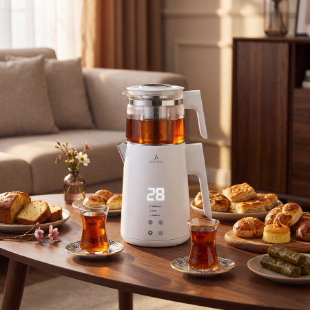 Aryıldız Tea Mode Çay Makinesi Beyaz - 3