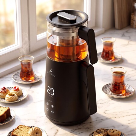 Aryıldız Tea Mode Çay Makinesi Siyah - 2